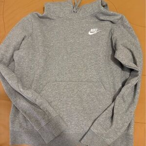Nike Heather Gray Pullover Hoodie